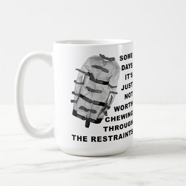 De Café Taza Divertida para Masticar las Restricciones (Izquierda)