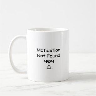 De Café Taza divertida para programador - Motivación 404 n