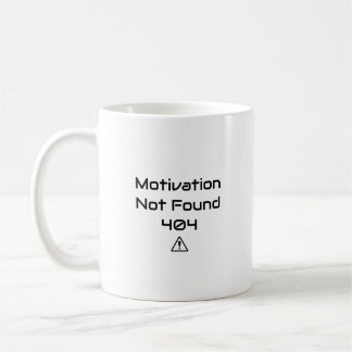 De Café Taza divertida para programador - Motivación 404 n
