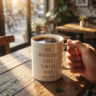 De Café Taza Divertida para Suegro