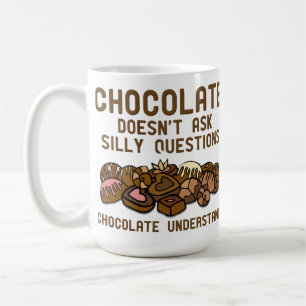 De Café Taza divertida que entiende el chocolate