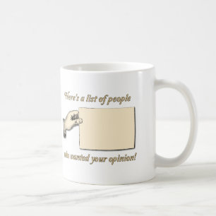 De Café Taza Divertida Sin Opinión Deseada