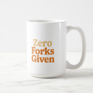 De Café Taza Divertida Sin Tenedores Dados