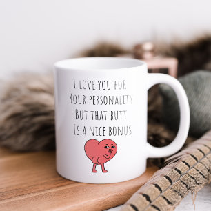 De Café Taza Divertida Te Amo Por Tu Personalidad
