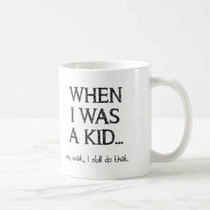 De Café Taza Divertida Todavía un Niño
