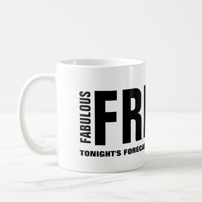 De Café Taza Divertida Viernes Fabuloso (Izquierda)