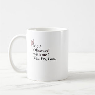 De Café Taza divertida y sarcástica - Estoy obsesionado co