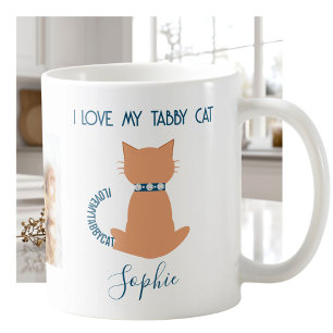 De Café Taza divertida y única para mi gato atigrado