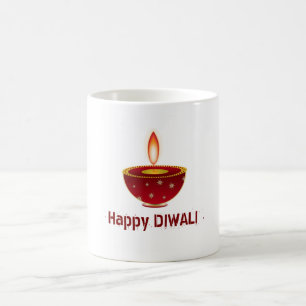 De Café Taza Diwali dorada Shubh Labh - Regalo auspicioso