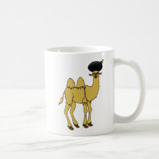 De Café taza doble afro del camello