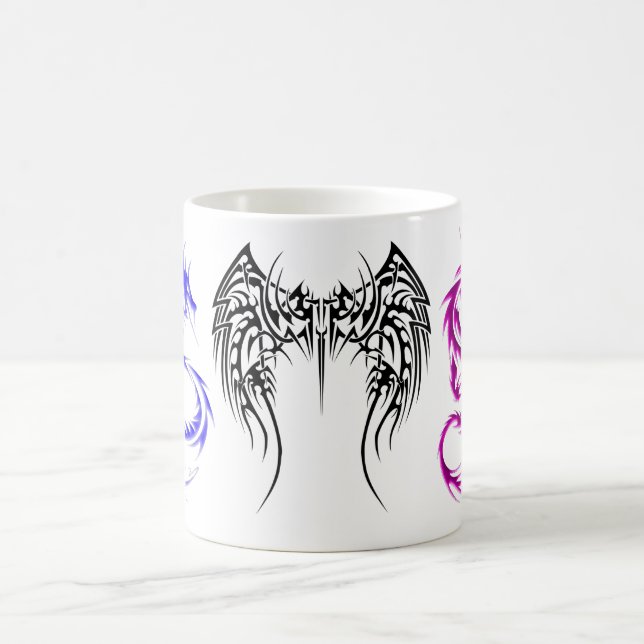 De Café Taza doble del dragón (Centro)