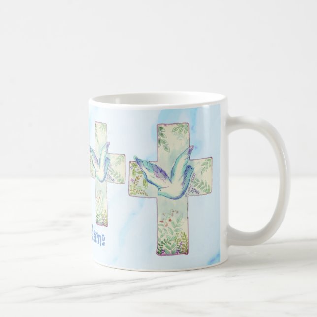 De Café taza Dove Cross (Derecha)
