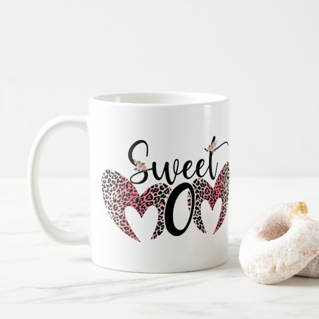 De Café Taza dulce mamá (Con donut)