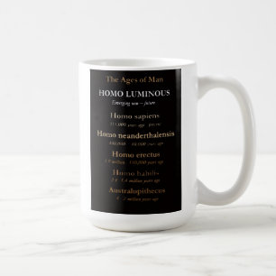 De Café Taza Edades Del Hombre 11 Oz o 15 Oz