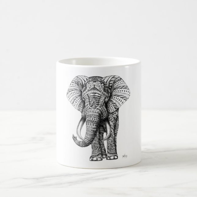 De Café taza elefante (Centro)