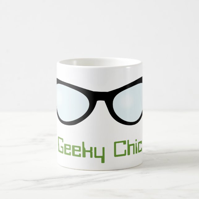 De Café Taza elegante Geeky (Centro)
