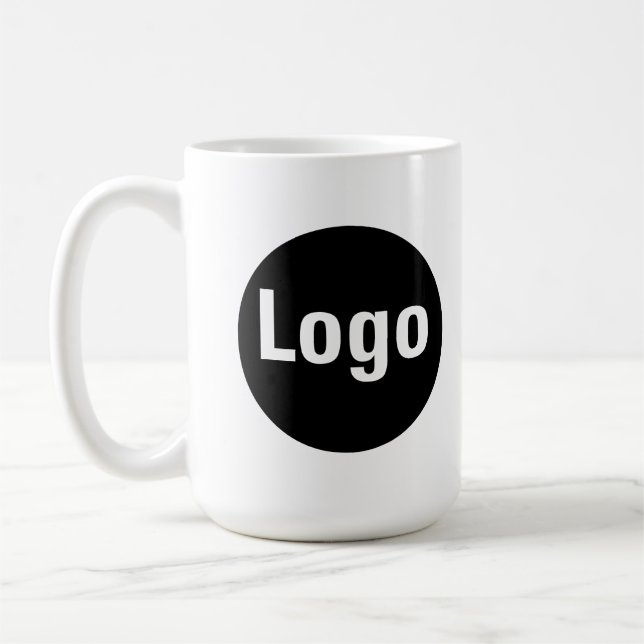 De Café Taza elegante simple personalizable (Izquierda)