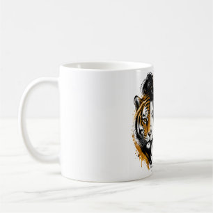 De Café Taza Ella Es Una Tigre