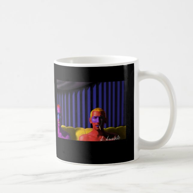 De Café Taza enmascarada primaria (Derecha)