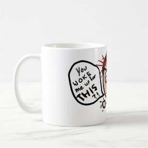 De Café Taza enojada