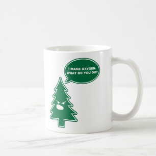 De Café Taza enojada del árbol