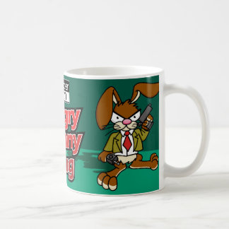De Café Taza enojada del conejito