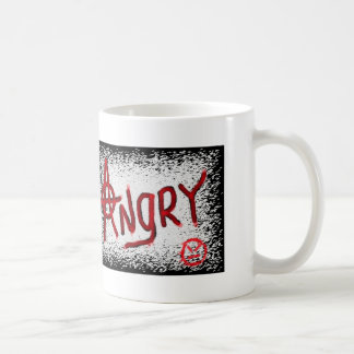 De Café Taza enojada del logotipo