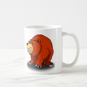 De Café Taza enojada del oso