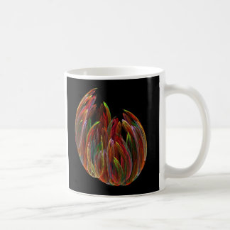 De Café Taza enrrollada del tulipán