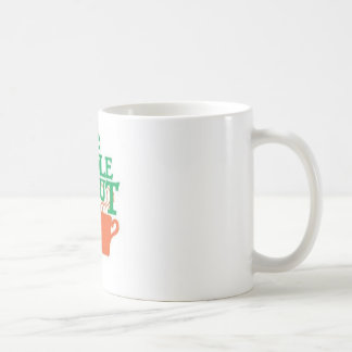 De Café Taza entera del buñuelo