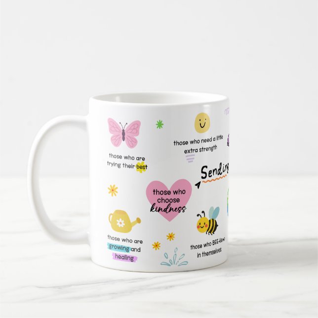De Café Taza Enviando Amor Hoy (Izquierda)