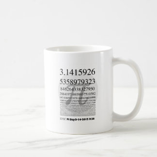 De Café Taza épica del día del pi