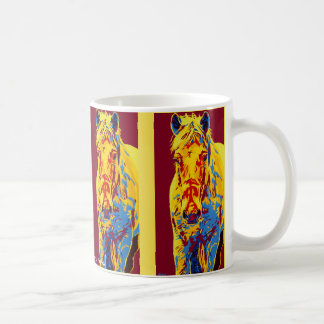 De Café Taza escarchada del caballo