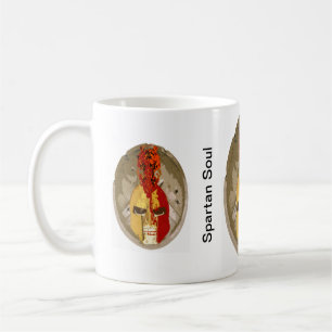 De Café Taza espartano del alma