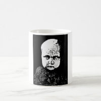 Taza espeluznante del bebé