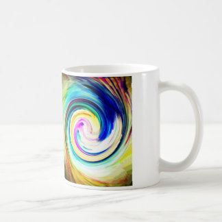 De Café Taza espiral del color