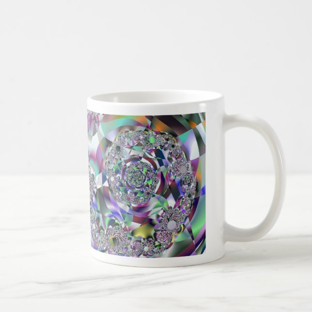 De Café Taza espiral del diamante (Derecha)