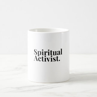 De Café Taza espiritual del activista