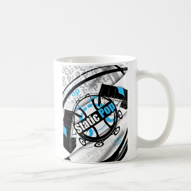 De Café Taza estática 4 del estallido (Derecha)