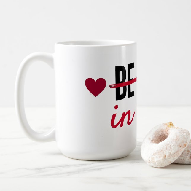 De Café Taza estética minimalista linda para uso diario (Con donut)