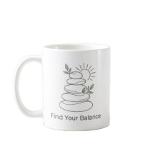Taza estética Zen Encuentra tu Equilibrio