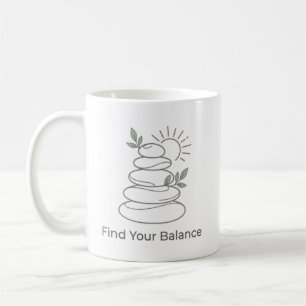 De Café Taza estética Zen Encuentra tu Equilibrio