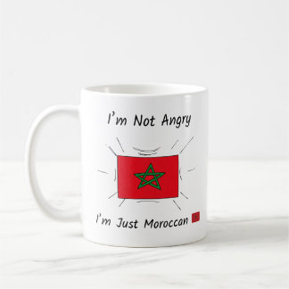 De Café Taza Estoy No Enojado Estoy Solo Marroquí