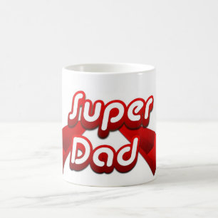 De Café Taza estupenda del rojo del papá