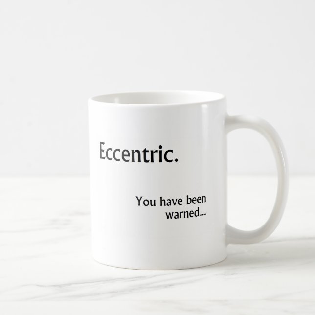 De Café Taza excéntrica (Derecha)