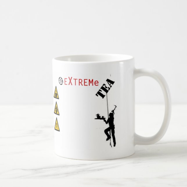 De Café Taza extrema del té (Derecha)