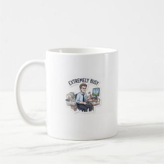 De Café Taza extremadamente ocupada