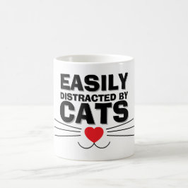 De Café Taza Fácilmente Distraído por Gatos | Somos Todas