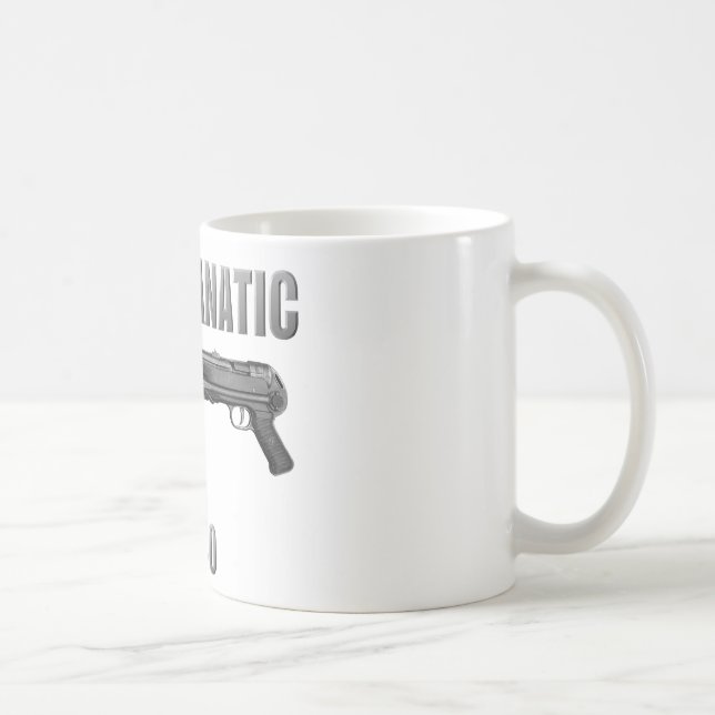 De Café Taza fanática MP40 del SMG (Derecha)