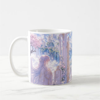 De Café Taza Fantasía Jardín Angelical Celestial